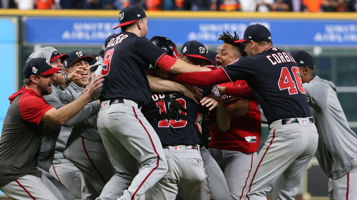 Capitals celebrate Nationals' World Series win